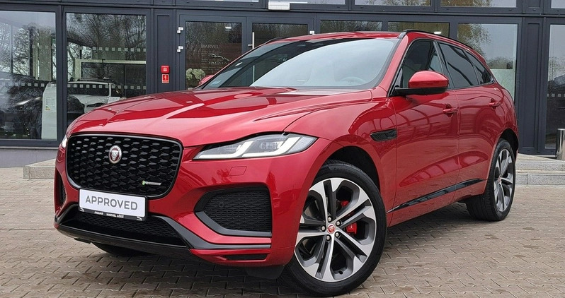Jaguar F-Pace cena 329000 przebieg: 12000, rok produkcji 2022 z Supraśl małe 781